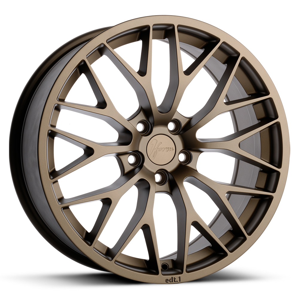 1Form Edition.1 (EDT.1) Matt Bronze 19"x9.5 PCD:5x120 ET:40 CB:72.6 Load:860kg