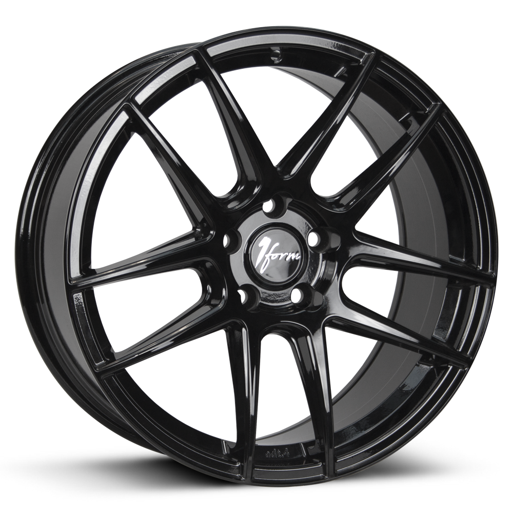 1Form Edition.4 (EDT.4) Gloss Black 18"x8.5 PCD:5x112 ET:44 CB:73.1 Load:860kg