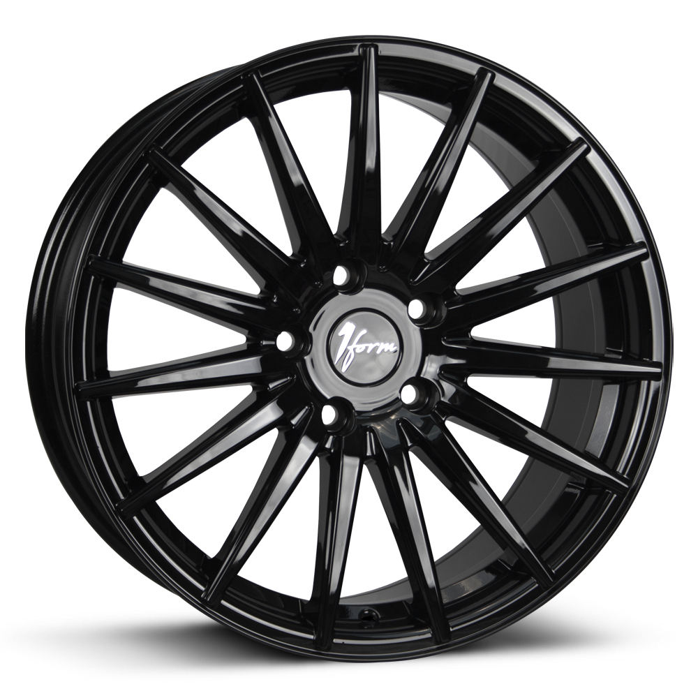 1Form Edition.5 (EDT.5) Gloss Black 17"x7.5 PCD:4x108 ET:40 CB:73.1 Load:690kg