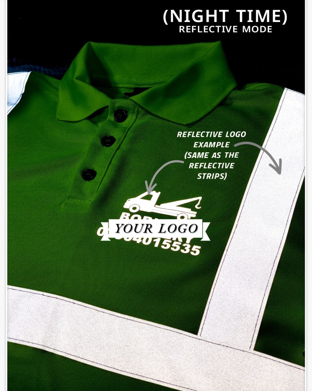 Hi-Viz Polo Shirt YELLOW