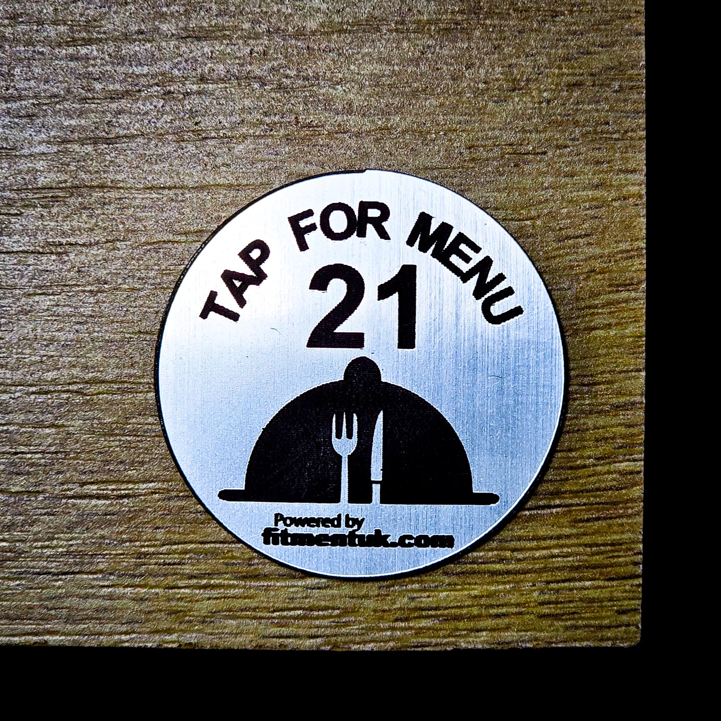 NFC TAP for menu