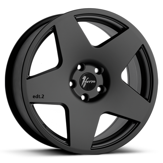 1Form Edition.2 (EDT.2) Matt Black 18"x8.5 PCD:5x112  ET:45 CB:73.1 Load:825kg