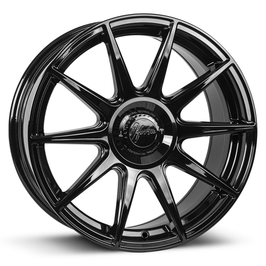 1Form Edition.3+ (EDT.3+) Gloss Black 17"x7.5 PCD:4x100  ET:40 CB:73.1 Load:690kg