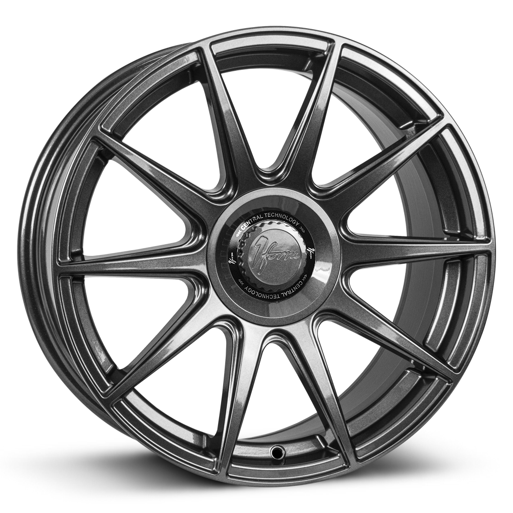 1Form Edition.3+ (EDT.3+) Gloss Graphite 17"x7.5 PCD:4x108  ET:40 CB:73.1 Load:690kg