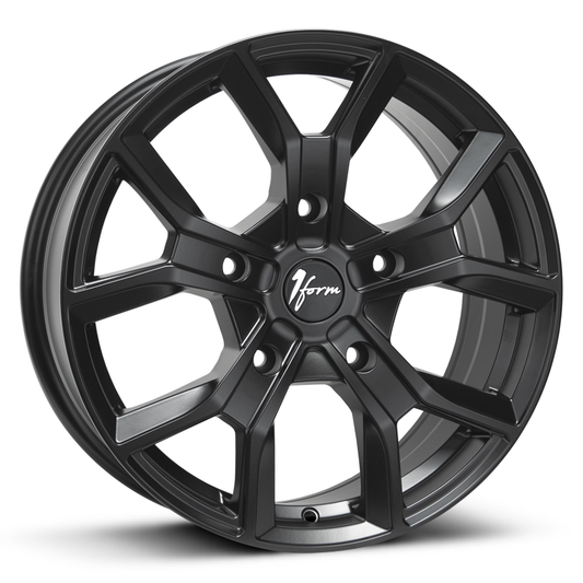 1Form Edition.7 (EDT.7) Transit Matt Black 16"x6.5 PCD:5x160  ET:50 CB:65.1 Load:1260kg