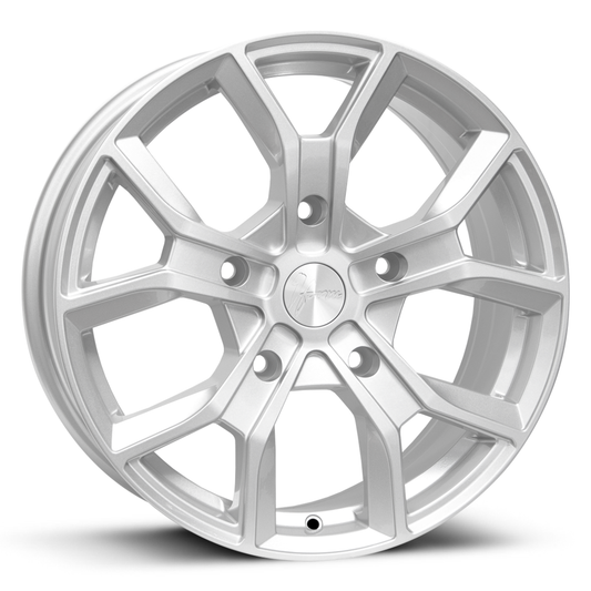 1Form Edition.7 (EDT.7) Transit Crystal Silver 18"x8 PCD:5x160  ET:52 CB:65.1 Load:1260kg