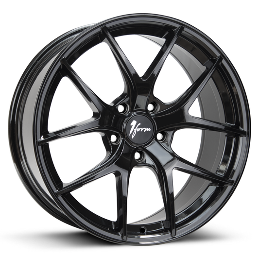 1Form Edition.9 (EDT.9) Gloss Black 18"x8 PCD:5xBLANK 98|100|105|108|110|112|114.3|115|118|120|120.65 ET:35-45 CB:72.6 Load:700kg