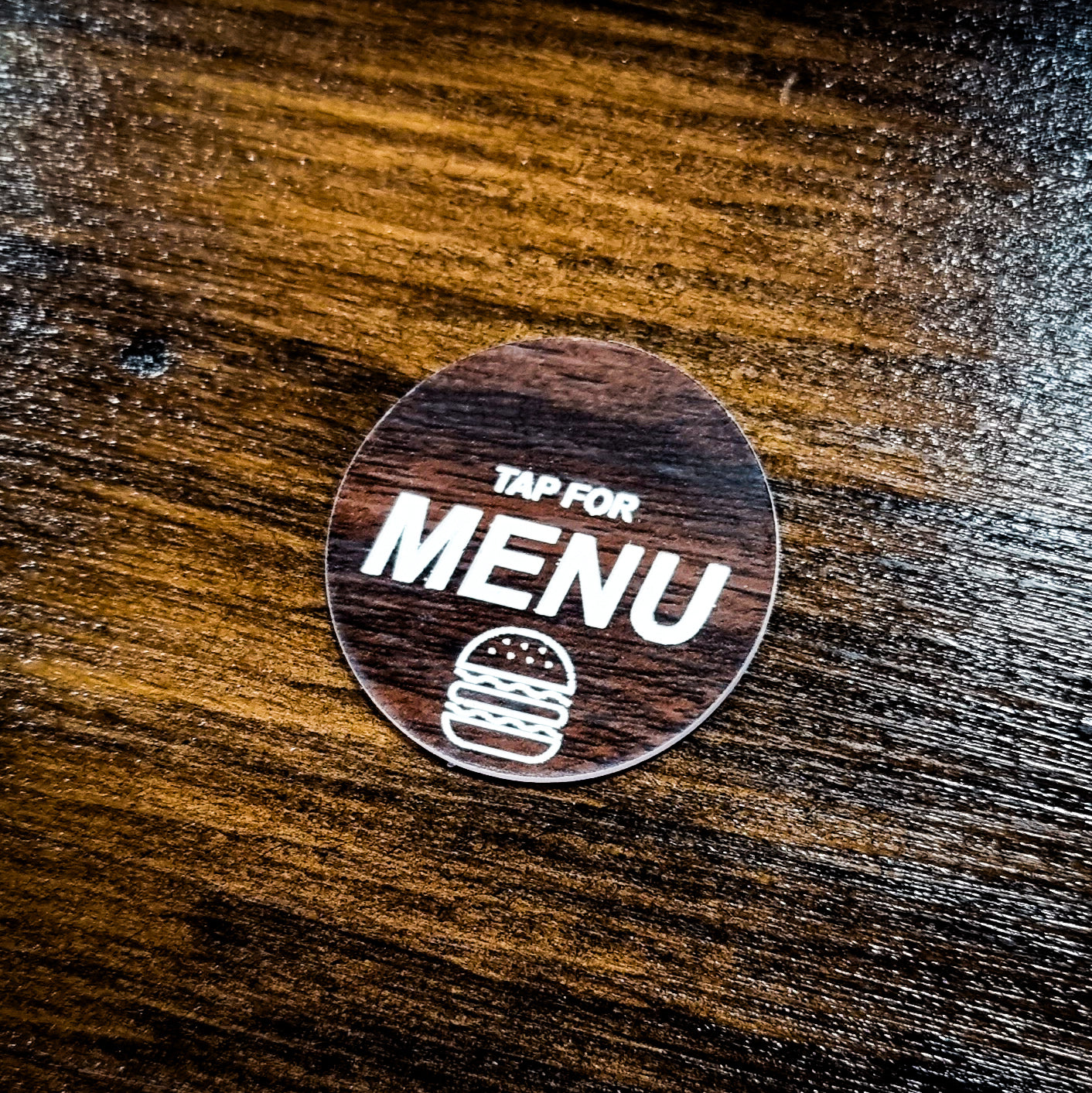 NFC TAP for menu
