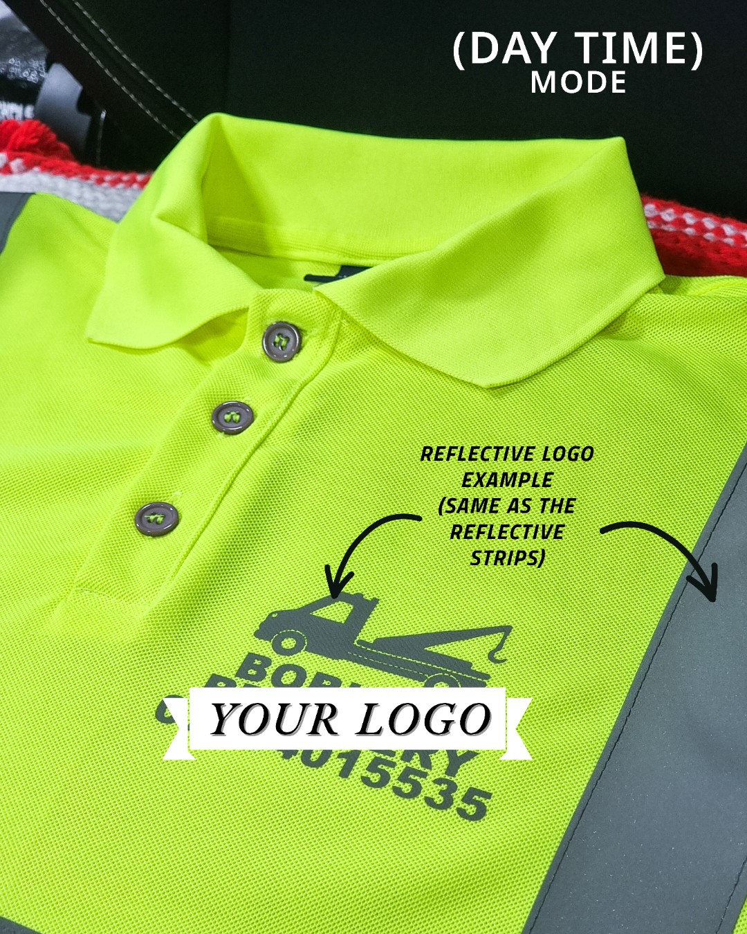 Hi-Viz Polo Shirt YELLOW